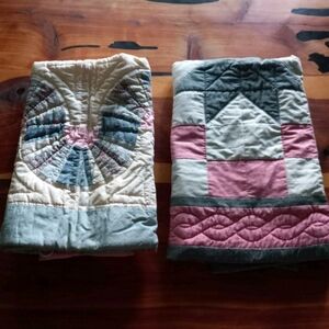 Rustic 32" Square Handmade Quilted Wall Decor